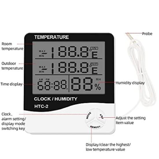 HTC 2 Hygrometer Humidity Room Temperature